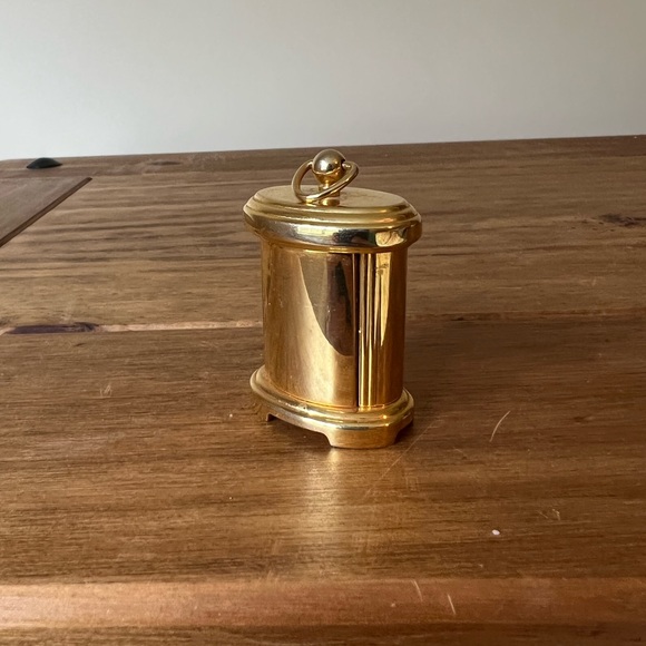 Warner Brothers Tasmanian Devil Brass desk travel clock - Picture 11 of 12